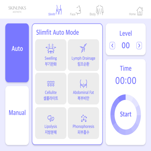 Intuitive SlimFirt menu