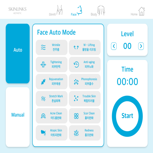 Intuitive & various Face menu