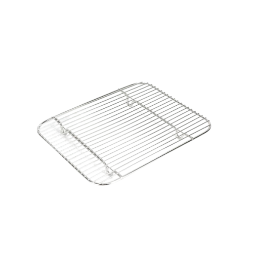 a stainless steel wire rack