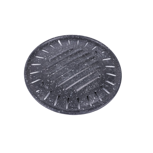 black rubber floor mat