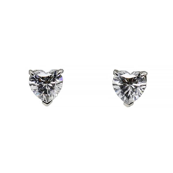 silver stud earrings