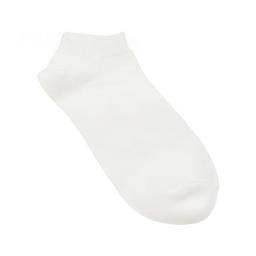 white cotton socks