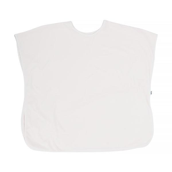the back of a white long sleeve t-shirt