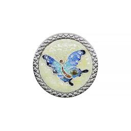 the blue butterfly