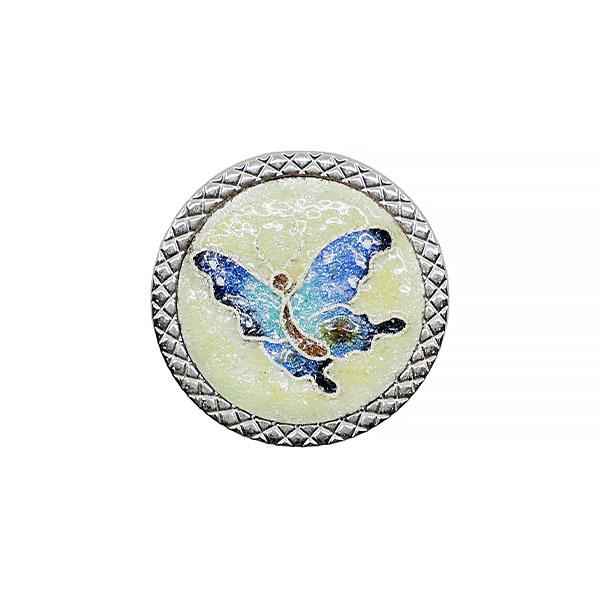 the blue butterfly