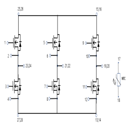 1200V 30mΩ six-PAK Power Module  Package
JG1R30M12SP