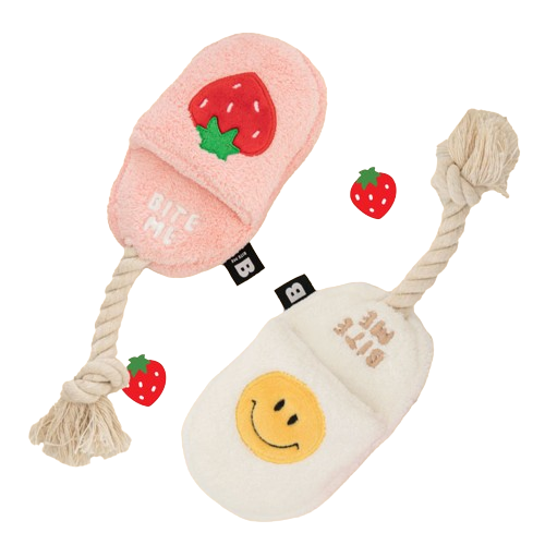 strawberry and smiley face