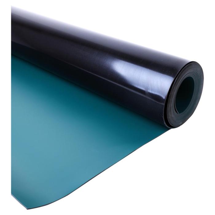 blue vinyl sheet
