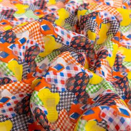 Digitally printed linen