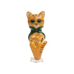 Catzorba Art Ring

The musical <Catzorba> is a Korean original musical.

A delightful design inspired by characters from the musical "CatZorba."
The ring features the charming qualities of characters you've met in the CatZorba musical, with robust durability and attention to detail.
By adjusting the adorable tail part of Zorba, the ring can be resized to fit more snugly or loosely as desired.