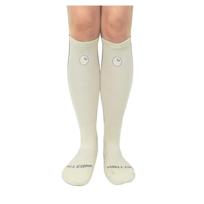 white knee high socks
