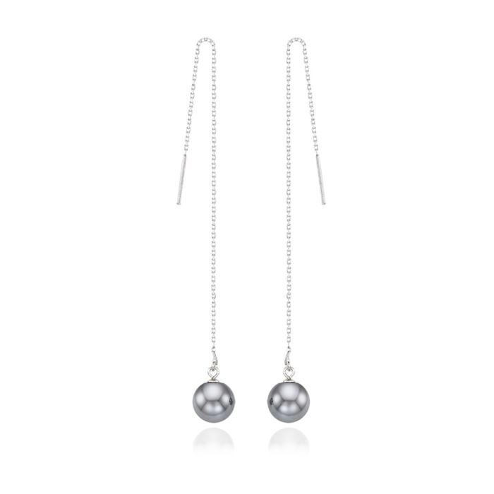 925 SILVER TERAHRTZ LONG EARRING