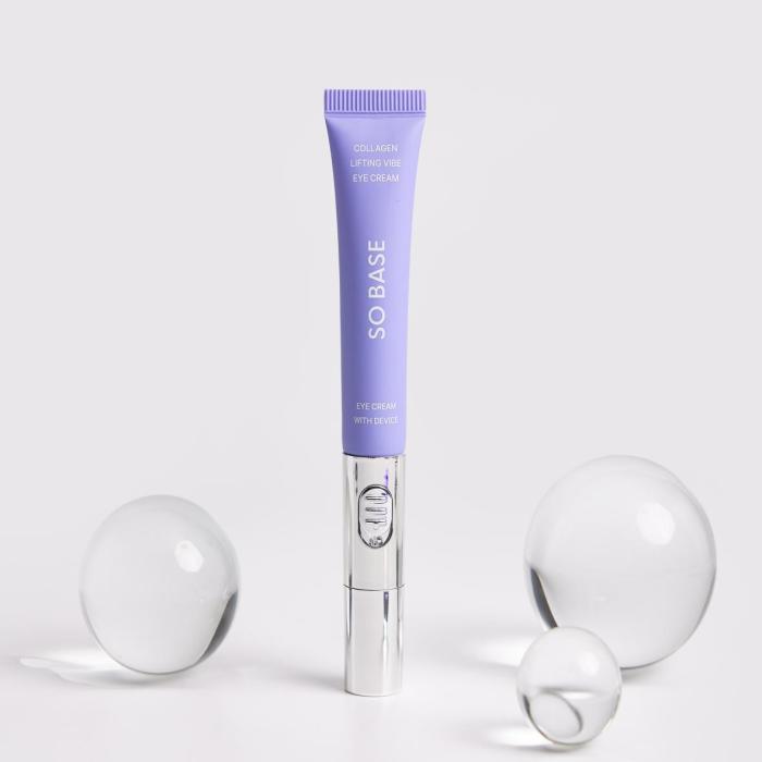 SO BASE Collagen Lifting Vibe Eye Cream with Device