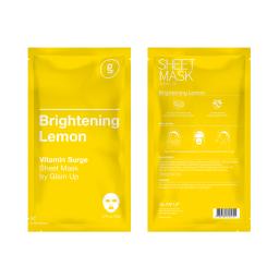 Glam up facial sheet mask (Brightening Lemon)