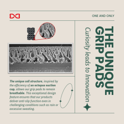 WEFOOT's Grip Pads Feature