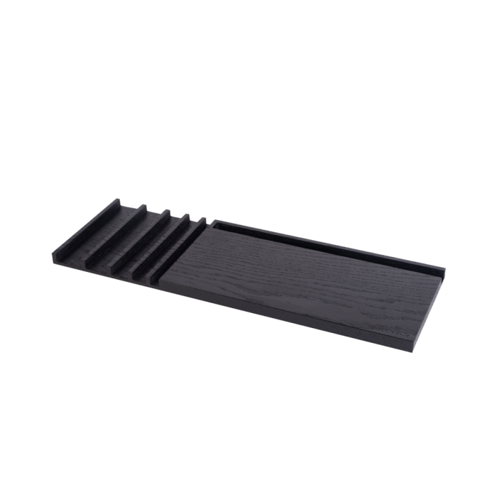 black plastic drawer dividers