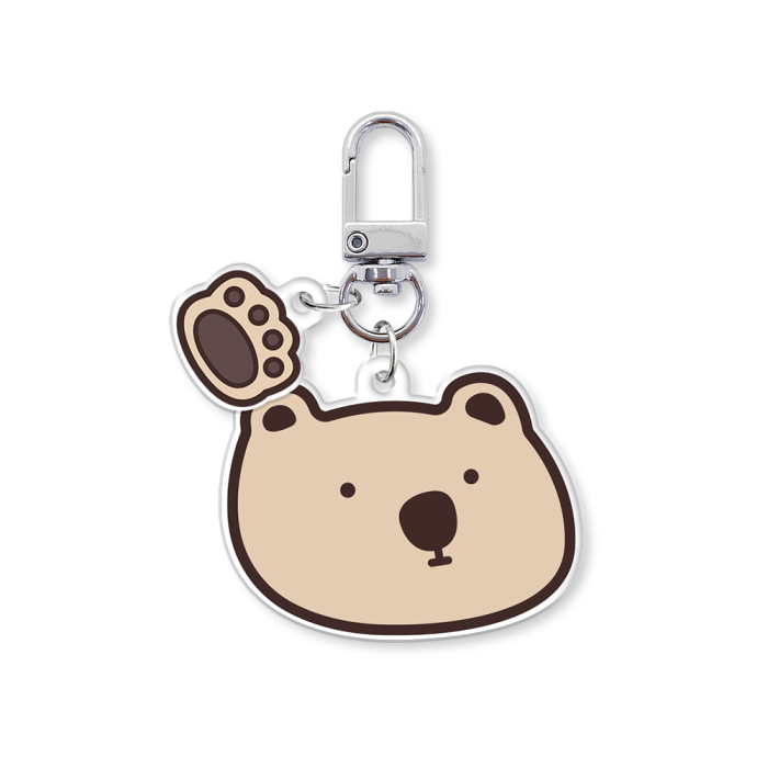 bear keychain