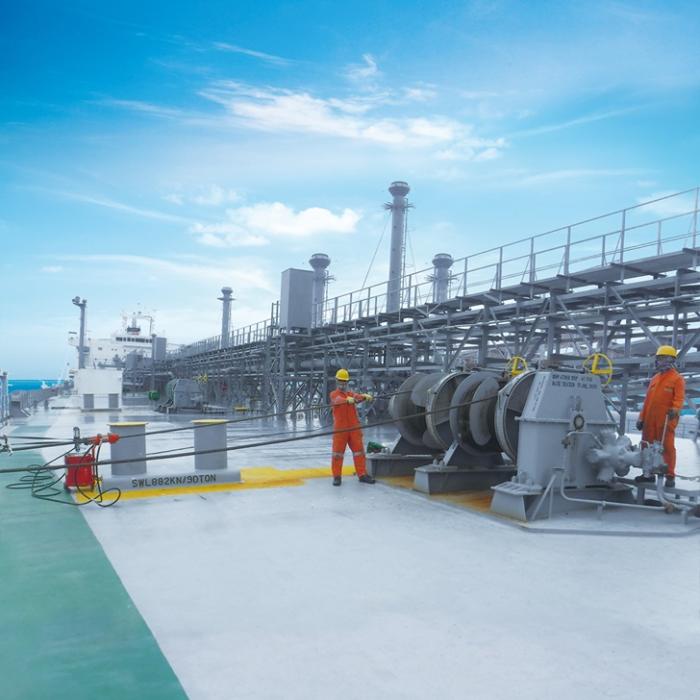 Mooring wire rope maintenance using SIGMALUB