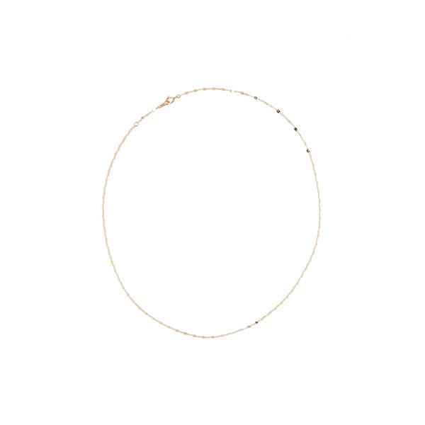 gold filled circle necklace