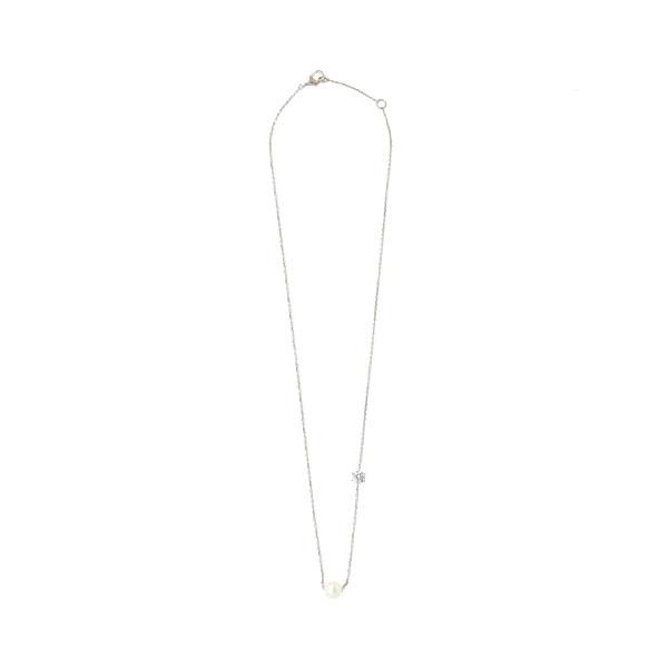 a sterling silver chain necklace with a star pendant