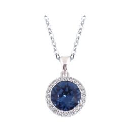 Blue Moon Pendant Necklace