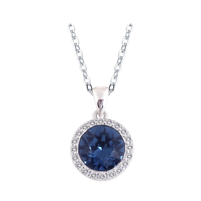 Blue Moon Pendant Necklace