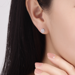 Aurora Snow Earrings