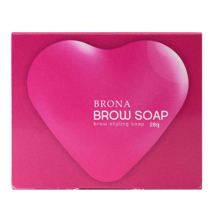 BRONA BROW SOAP  - brow styling soap -
NATURAL & FULL BROW 
FOR NATURAL BROWS - BRONA BROW SAOP
A must Have item for lively eyebrows. 

For a moist and lively look all the day
Fascinating impression from the perfect eyebrows.
Eyebrow makeup is an essential item for fashionistas!