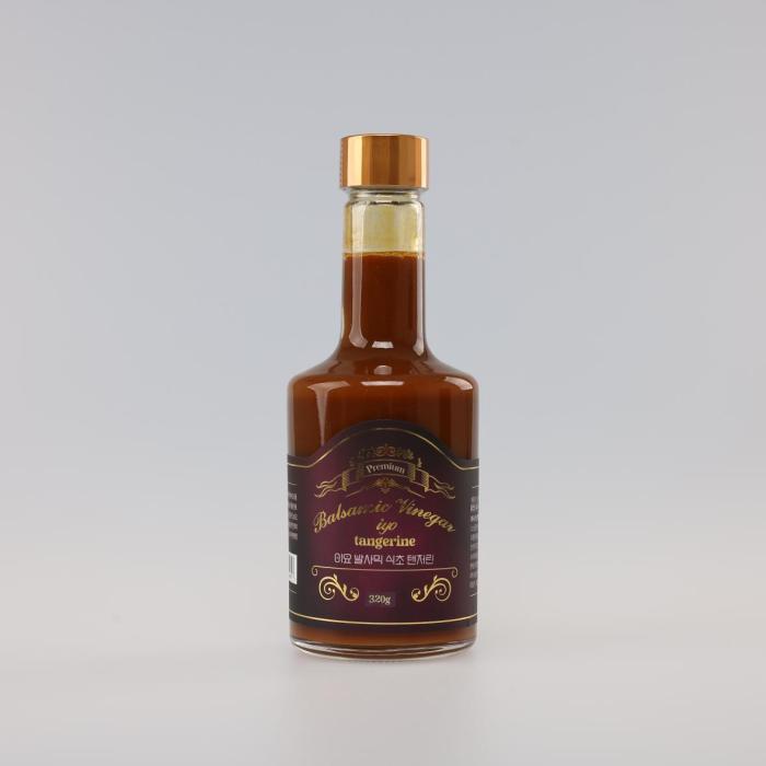 Jeju green tangerines and citrus 100% fermented balsamic vinegar.
