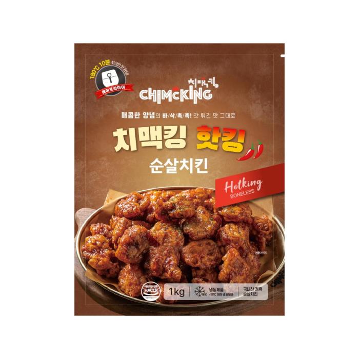 You can enjoy chimcking chicken at home just like the taste in chimcking stores.
Chimcking's own cooking and packaging technology has implemented the perfect taste.