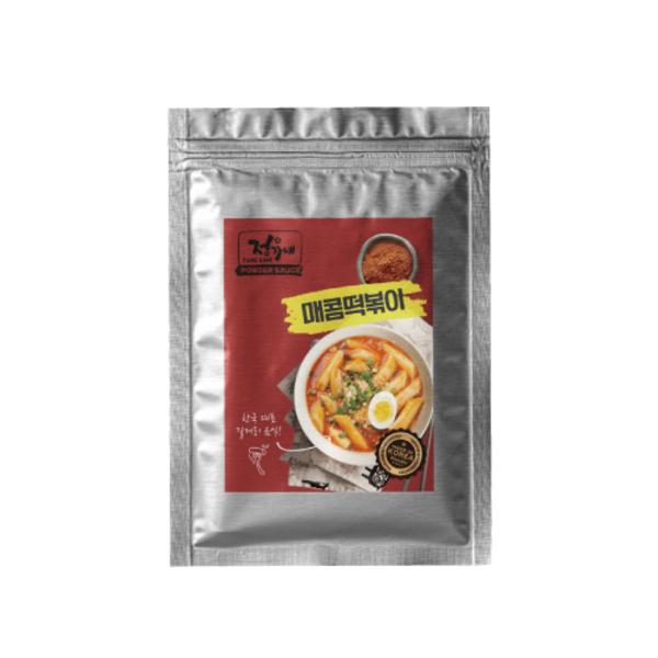 You can easily cook tteokbokki, a popular Korean food, with just one powder sauce