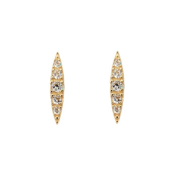 9K, 10K, 14K, 18K Gold Earring