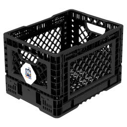 Bigant Heavy Duty Collapsible & Stackable Plastic Milk Crate