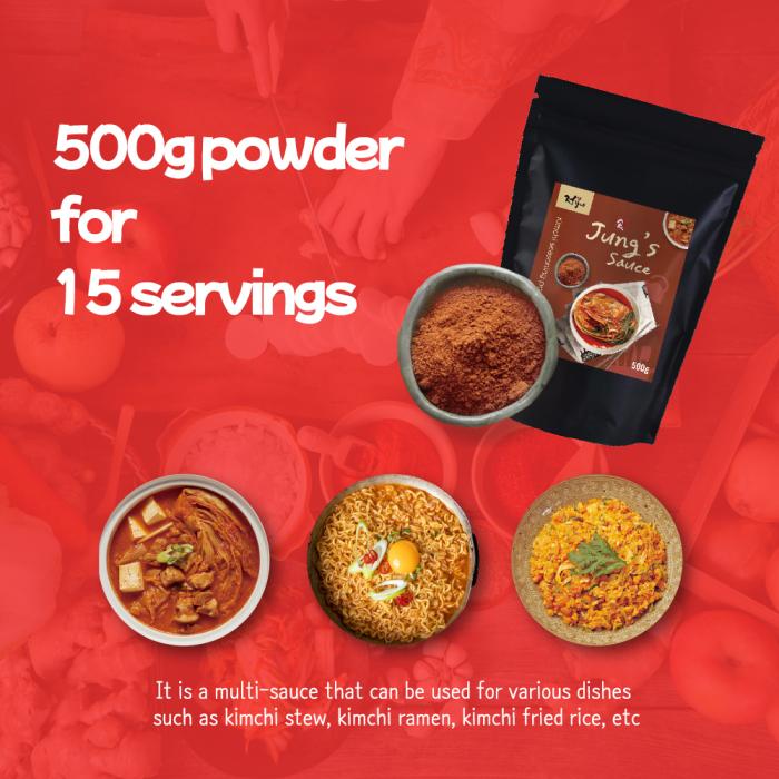 Kimchi powder sauce