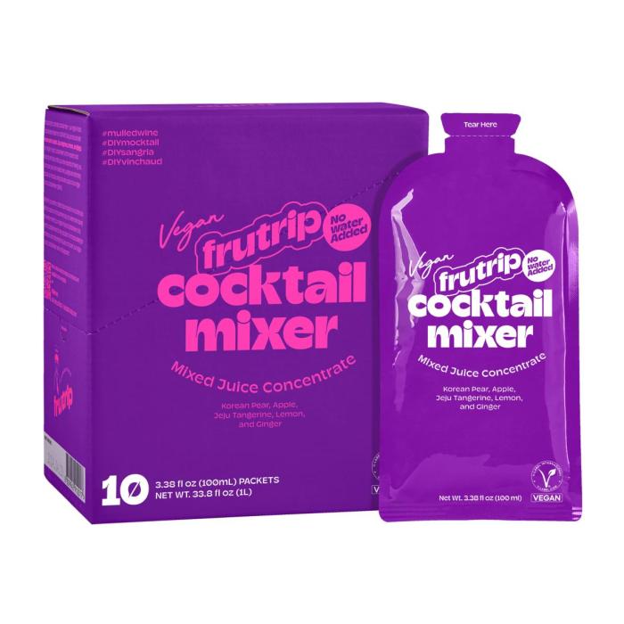 the best vegan cocktail mixers