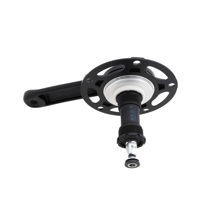 Transmission system with built-in cranks applicable to bicycles and electric bicycles