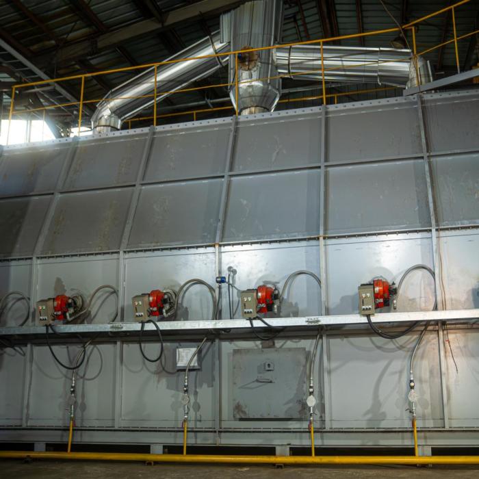 Indirect heating room for Plastic waste(vinal), Waste synthetic resin Continuous