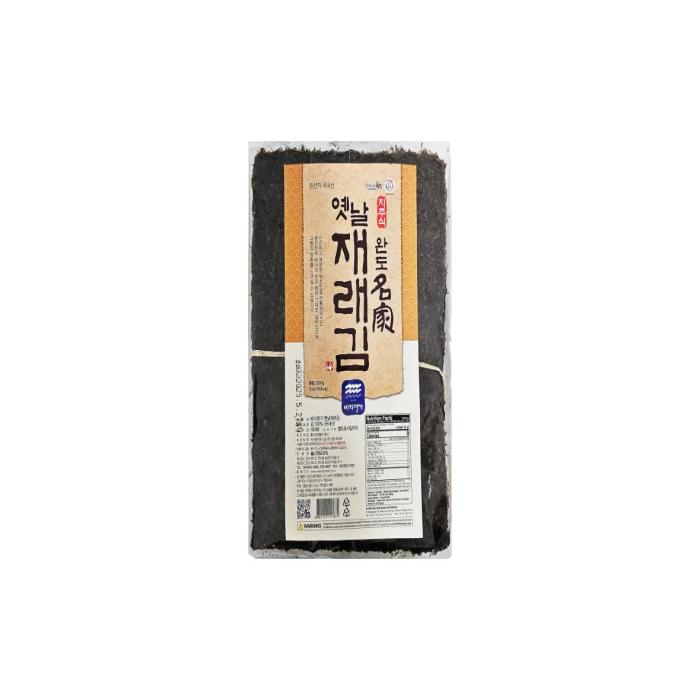 Dried Laver(Traditional Jarae Laver)  
Extra Super Quality
300g/100 sheets