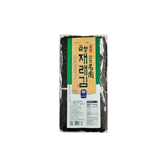 Dried Laver (Gopchang Jarae Laver  Medium Quality 350g/100 sheets