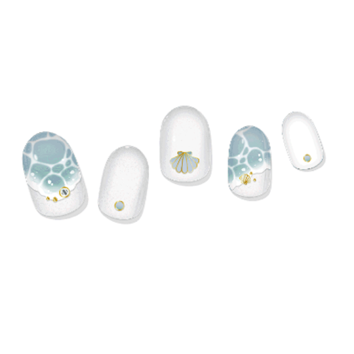PIHA GELFIT Nail Strips is a salon-quality gel strip that completely
hardens the actual gel to make it more convex and shiny. It's a new nail
that hardens all the gel so that it doesn't get fingerprints, and it's easy to
cut and store because of its texture.