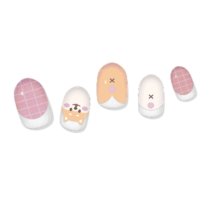 PIHA GELFIT Nail Strips is a salon-quality gel strip that completely
hardens the actual gel to make it more convex and shiny. It's a new nail
that hardens all the gel so that it doesn't get fingerprints, and it's easy to
cut and store because of its texture.