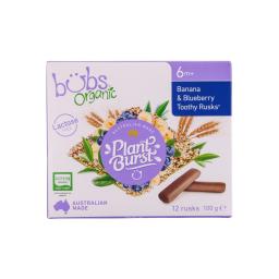 Toothy Rusks Banana & Blueberry taste