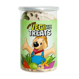 Package of Super Paw Freeze Dried Treats, Fruits Mix