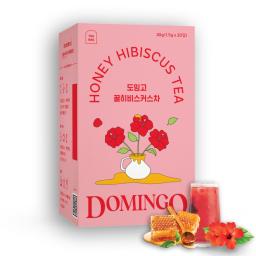 DOMINGO Honey Hibiscus Tea 20 Tea Bags