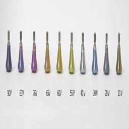 According to the different voltage, multiple colors can be presented on the surface of titanium to improve aesthetic effects.