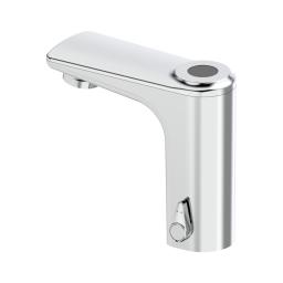 When the top sensor detects, water flows continuously for 30 seconds.