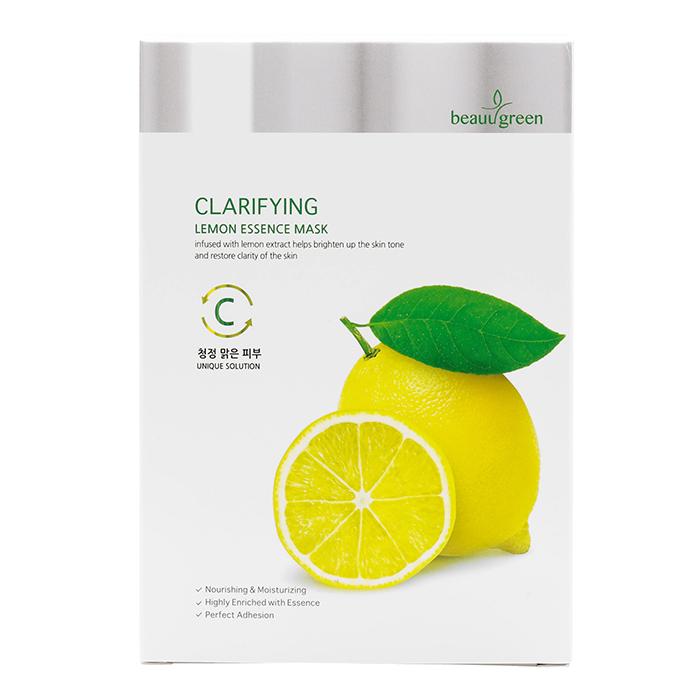 Beauugreen Premium Essence Masks - Clarifying Lemon