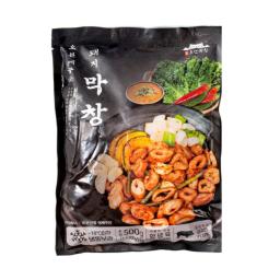 It was baked in an oven similar to briquette fire, and the smell of rectum completely disappeared and became rectum full of savory. It is easy for those who had difficulty eating makchang due to the unique smell of pork entrails.