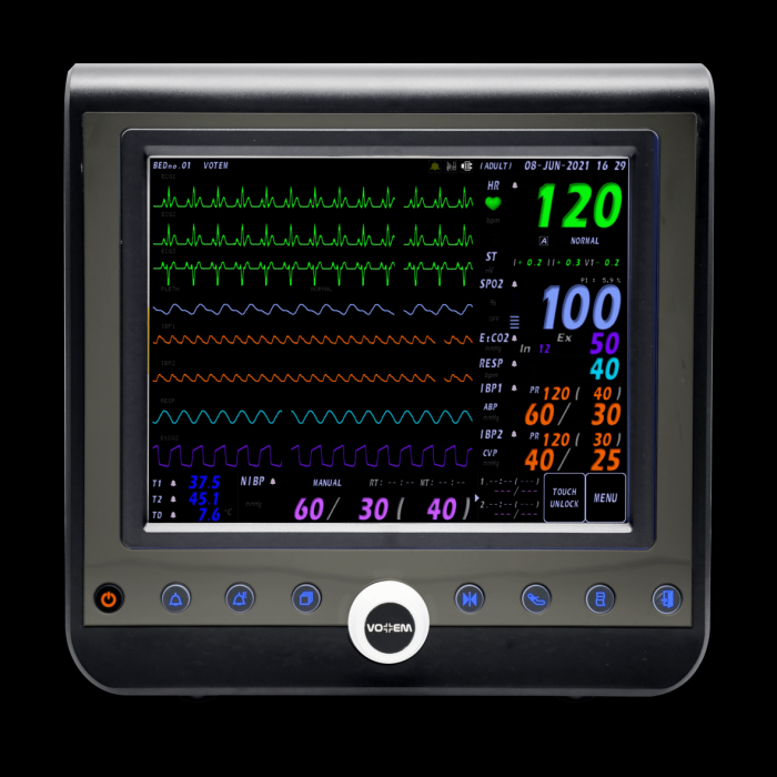 10 inch Multipara Patient Monitor, VP-1000