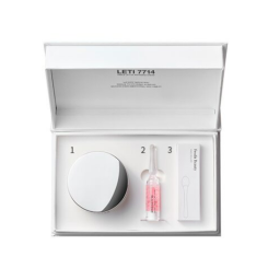the kit with the cleanser, serum, and applicator